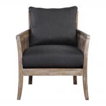 Uttermost 23366 - Uttermost Encore Armchair, Gray