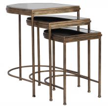 Uttermost 24908 - Uttermost India Nesting Tables, Gold, S/3