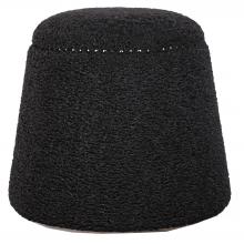 Uttermost 23575 - Uttermost Gumdrop Ottoman, Black