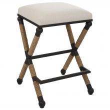 Uttermost 23709 - Uttermost Firth Counter Stool, Oatmeal