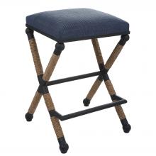 Uttermost 23710 - Uttermost Firth Counter Stool, Navy