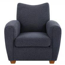 Uttermost 23759 - Uttermost Teddy Accent Chair, Slate