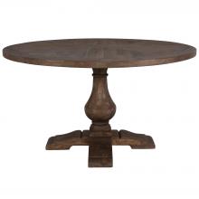 Uttermost 22926 - Uttermost Stratford Round Dining Table, 2 Cartons