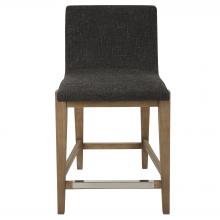 Uttermost 23822 - Uttermost Klemens Counter Stool, Chocolate