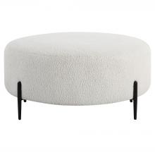 Uttermost 23778 - Uttermost Arles Large Ottoman, Black