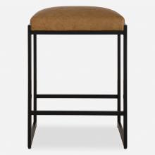 Uttermost 23446 - Uttermost Atticus Counter Stool, Black