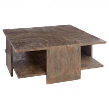 Cyan Designs 11618 - Alta Cocktail Table Designed by J Kent Martin Cerused Coffee Bean