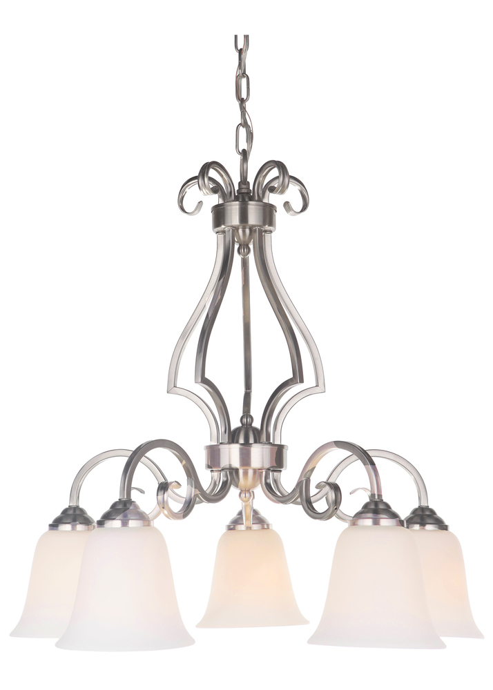 Brushed Satin Nickel 7132BNK4 Craftmade Cecilia 4 Light Vanity 