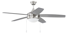 Craftmade EPHA52BNK5-BNGW - 52" Ceiling Fan w/ 5 Blades, LED Light Kit, Energy Star