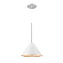 DVI DVP46110MW+SN - LILY 10" 1 LT PENDANT