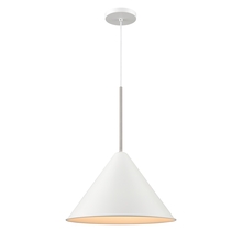 DVI DVP46120MW+SN - LILY 16" 1 LT PENDANT