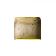 Justice Design Group CER-8855-TRAG-LED2-2000 - Wide ADA Oval - Open Top & Bottom - LED