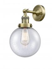 Innovations Lighting 203-AB-G204-8 - Beacon - 1 Light - 8 inch - Antique Brass - Adjustable Sconce