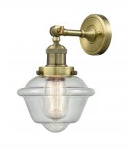 Innovations Lighting 203-AB-G534 - Oxford - 1 Light - 8 inch - Antique Brass - Adjustable Sconce