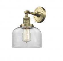 Innovations Lighting 203-AB-G72 - Bell - 1 Light - 8 inch - Antique Brass - Adjustable Sconce