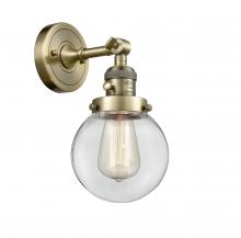 Innovations Lighting 203SW-AB-G202-6 - Beacon - 1 Light - 6 inch - Antique Brass - Adjustable Sconce