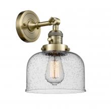 Innovations Lighting 203SW-AB-G74 - Bell - 1 Light - 8 inch - Antique Brass - Adjustable Sconce