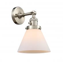 Innovations Lighting 203SW-SN-G41-LED - Cone - 1 Light - 8 inch - Brushed Satin Nickel - Adjustable Sconce