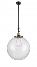 Innovations Lighting 206-BAB-G204-18 - Beacon - 1 Light - 18 inch - Black Antique Brass - Stem Hung - Adjustable Mini Pendant
