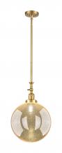 Innovations Lighting 206-SG-G208-12 - Beacon - 1 Light - 12 inch - Satin Gold - Stem Hung - Adjustable Mini Pendant