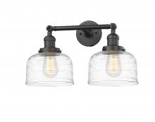 Innovations Lighting 208-OB-G713 - Bell - 2 Light - 19 inch - Oil Rubbed Bronze - Adjustable Bath Vanity Light