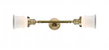 Innovations Lighting 208L-BB-G181S - Canton - 2 Light - 6 inch - Brushed Brass - Adjustable Bath Vanity Light