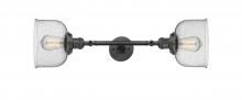 Innovations Lighting 208L-OB-G74 - Bell - 2 Light - 8 inch - Oil Rubbed Bronze - Adjustable Bath Vanity Light
