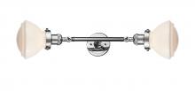 Innovations Lighting 208L-PC-G321 - Olean - 2 Light - 7 inch - Polished Chrome - Adjustable Bath Vanity Light