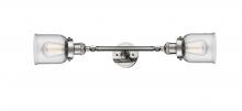 Innovations Lighting 208L-PN-G52 - Bell - 2 Light - 5 inch - Polished Nickel - Adjustable Bath Vanity Light