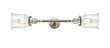 Innovations Lighting 208L-SN-G182 - Canton - 2 Light - 6 inch - Brushed Satin Nickel - Adjustable Bath Vanity Light