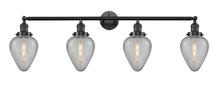Innovations Lighting 215-OB-G165 - Geneseo - 4 Light - 43 inch - Oil Rubbed Bronze - Adjustable Bath Vanity Light