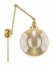 Innovations Lighting 238-SG-G208-12 - Beacon - 1 Light - 12 inch - Satin Gold -Adjustable Swing Arm
