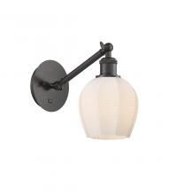 Innovations Lighting 317-1W-OB-G461-6 - Norfolk - 1 Light - 6 inch - Oil Rubbed Bronze - Adjustable Sconce