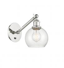 Innovations Lighting 317-1W-PN-G124-6 - Athens - 1 Light - 6 inch - Polished Nickel - Adjustable Sconce