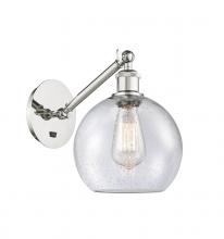 Innovations Lighting 317-1W-PN-G124-8 - Athens - 1 Light - 8 inch - Polished Nickel - Adjustable Sconce