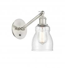 Innovations Lighting 317-1W-SN-G394 - Ellery - 1 Light - 5 inch - Brushed Satin Nickel - Adjustable Sconce