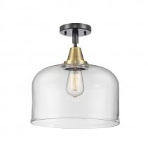 Innovations Lighting 447-1C-BAB-G72-L-LED - Bell - 1 Light - 12 inch - Black Antique Brass - Flush Mount