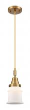 Innovations Lighting 447-1P-BB-G181S - Canton - 1 Light - 7 inch - Brushed Brass - Mini Pendant