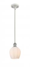 Innovations Lighting 516-1S-WPC-G461-6-LED - Norfolk - 1 Light - 6 inch - White Polished Chrome - Mini Pendant