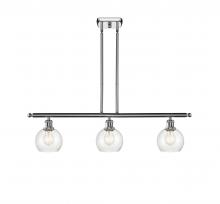 Innovations Lighting 516-3I-PC-G124-6 - Athens - 3 Light - 36 inch - Polished Chrome - Cord hung - Island Light