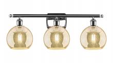 Innovations Lighting 516-3W-PC-G128-8 - Athens - 3 Light - 28 inch - Polished Chrome - Bath Vanity Light