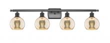 Innovations Lighting 516-4W-OB-G128-6 - Athens - 4 Light - 36 inch - Oil Rubbed Bronze - Bath Vanity Light