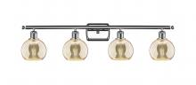 Innovations Lighting 516-4W-PC-G128-6 - Athens - 4 Light - 36 inch - Polished Chrome - Bath Vanity Light