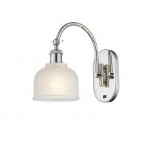 Innovations Lighting 518-1W-PN-G411 - Dayton - 1 Light - 6 inch - Polished Nickel - Adjustable Swing Arm