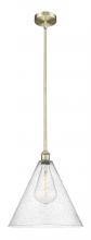 Innovations Lighting 616-1S-AB-GBC-164 - Berkshire - 1 Light - 16 inch - Antique Brass - Cord hung - Pendant
