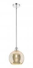 Innovations Lighting 616-1S-PC-G128-10 - Athens - 1 Light - 10 inch - Polished Chrome - Cord hung - Mini Pendant