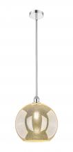 Innovations Lighting 616-1S-PC-G128-12 - Athens - 1 Light - 12 inch - Polished Chrome - Cord hung - Mini Pendant