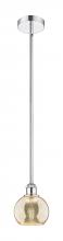 Innovations Lighting 616-1S-PC-G128-6 - Athens - 1 Light - 6 inch - Polished Chrome - Cord hung - Mini Pendant
