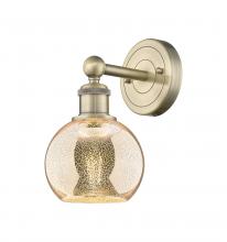 Innovations Lighting 616-1W-AB-G128-6 - Athens - 1 Light - 6 inch - Antique Brass - Sconce