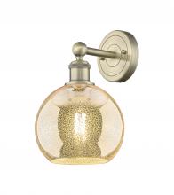 Innovations Lighting 616-1W-AB-G128-8 - Athens - 1 Light - 8 inch - Antique Brass - Sconce